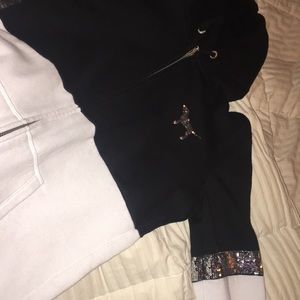 PINK BRAND SPARKLING & DAZZLED HOODIE!